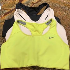 3 Nike Running DRI-FIT tops.